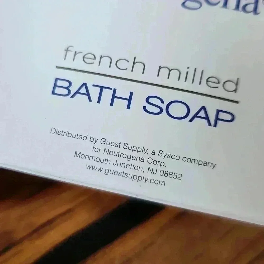 NEUTROGENA Bath Soap French Milled‎ Travel Size Set of 5